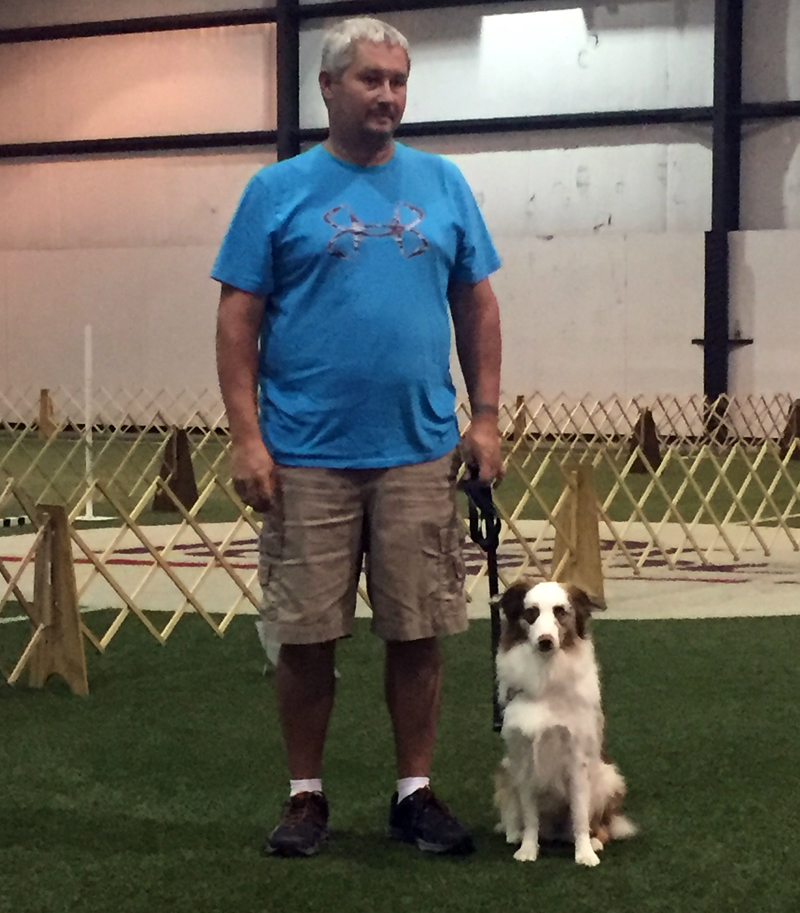 Splash with her favorite human. Splash with her favorite human.